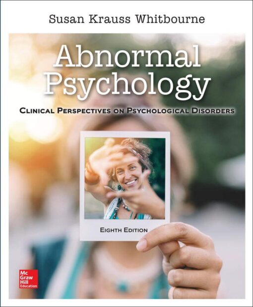 Abnormal Psychology Clinical Perspectives On Psychological Disorders 8th Edition