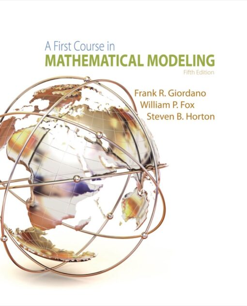 A First Course In Mathematical Modeling 5th Edition