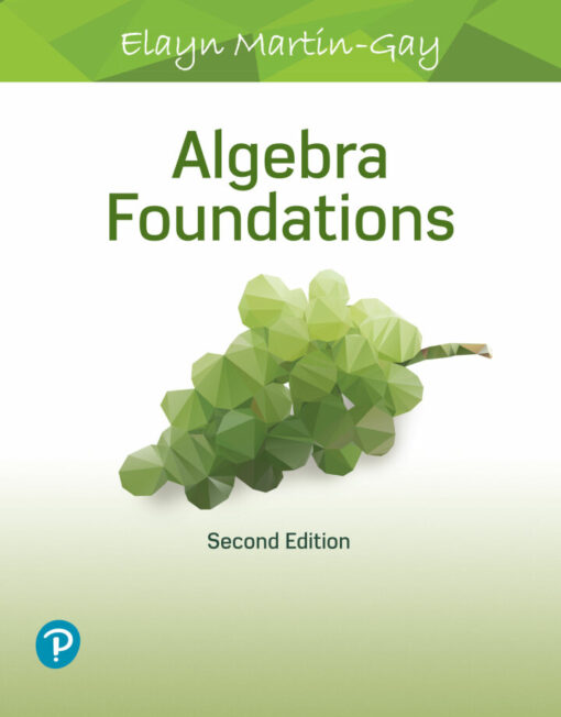 Algebra Foundations Prealgebra Introductory Algebra Intermediate Algebra 2nd Edition