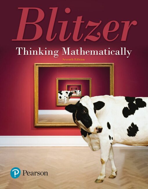 Thinking Mathematically 7th Edition By Robert F Blitzer