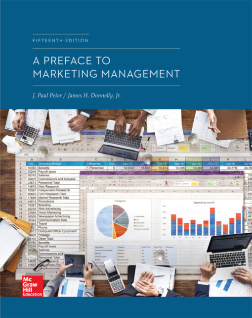 A Preface To Marketing Management 15th Edition