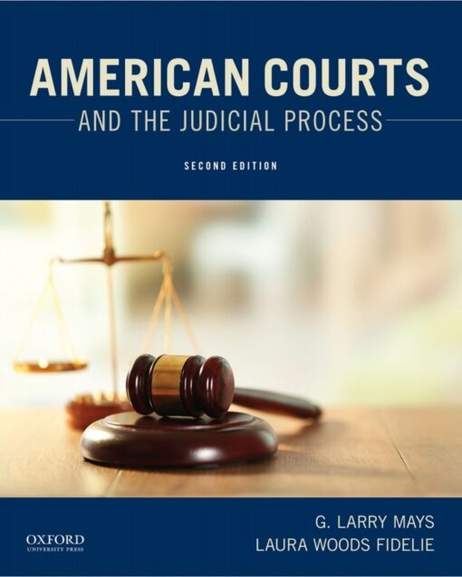 American Courts And The Judicial Process 2nd Edition