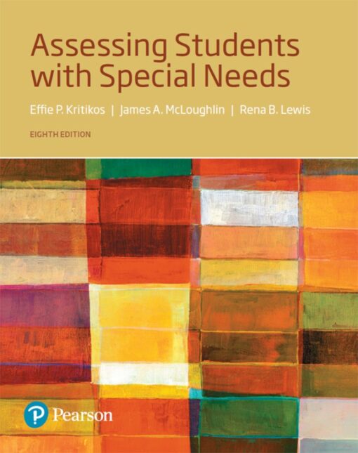 Assessing Students With Special Needs 8th Edition