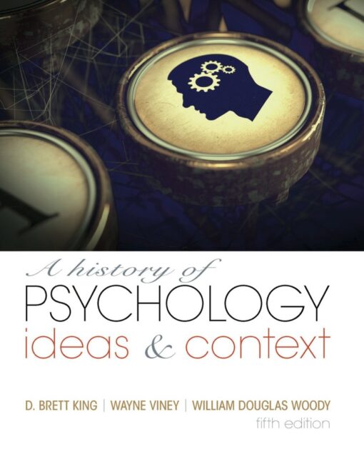 A History Of Psychology Ideas Context 5th Edition