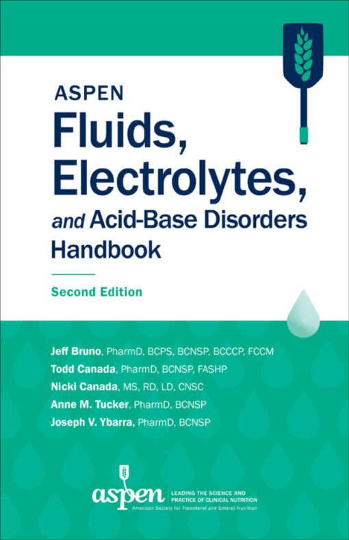 Aspen Fluids Electrolytes And Acid Base Disorders Handbook 2nd Edition