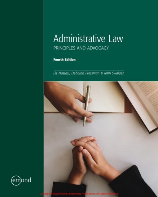 Administrative Law Principles And Advocacy 4th Edition