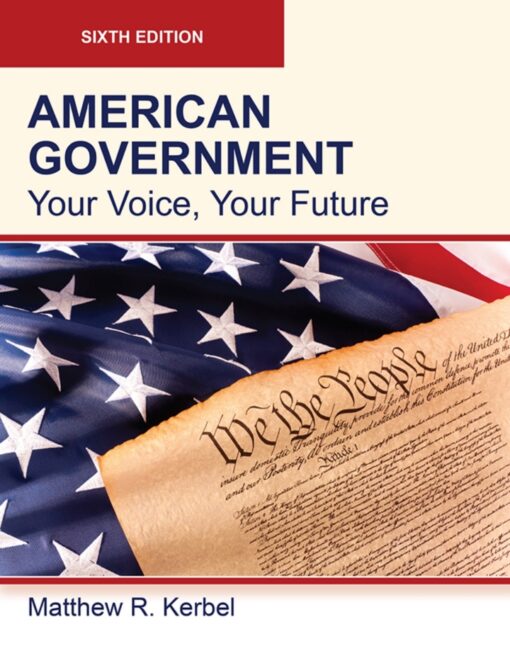 American Government You Voice Your Future 6th Edition