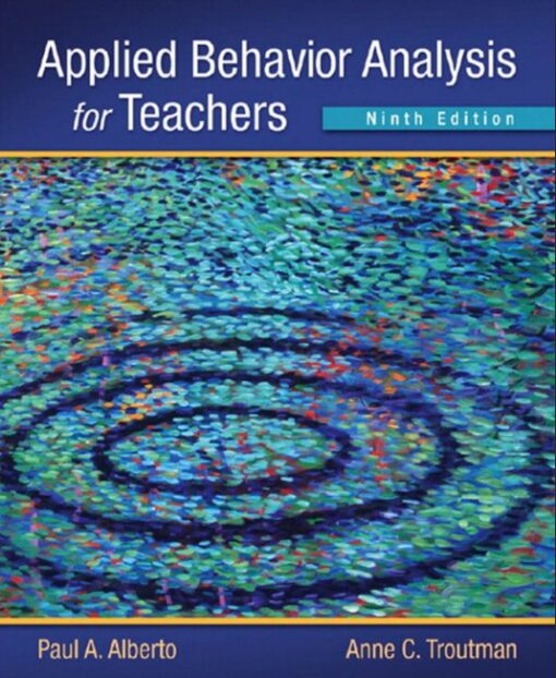 Applied Behaviour Analysis For Teachers 9th Edition