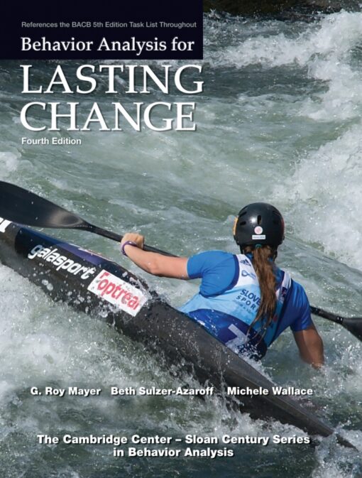 Behavior Analysis For Lasting Change 4th Edition