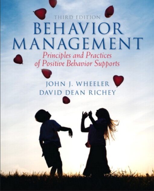 Behavior Management Principlesand Practices Of Positive Behavior Supports 3rd Edition