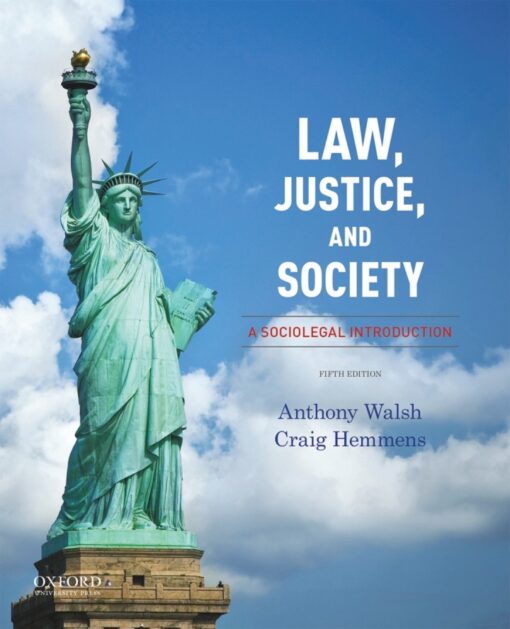 Law Justice And Society A Sociolegal Introduction 5th Edition