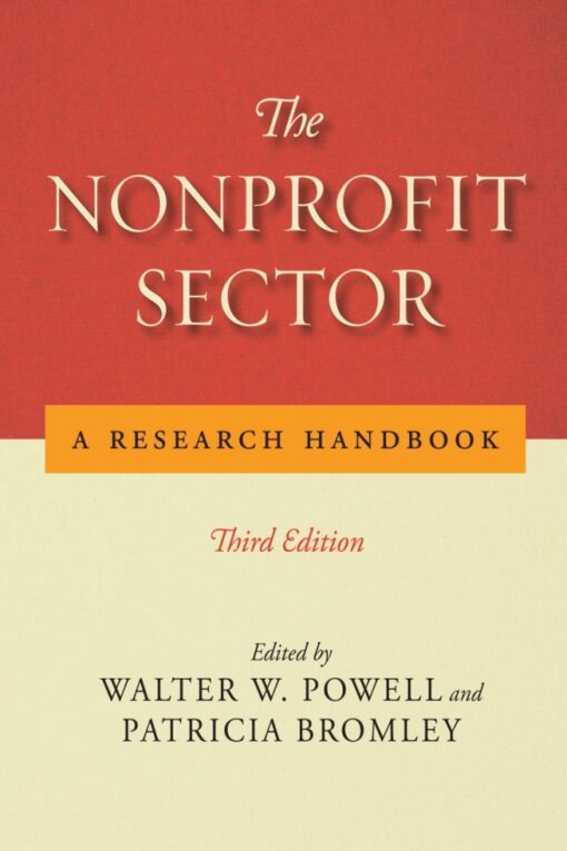 The Nonprofit Sector A Research Handbook 3rd Edition