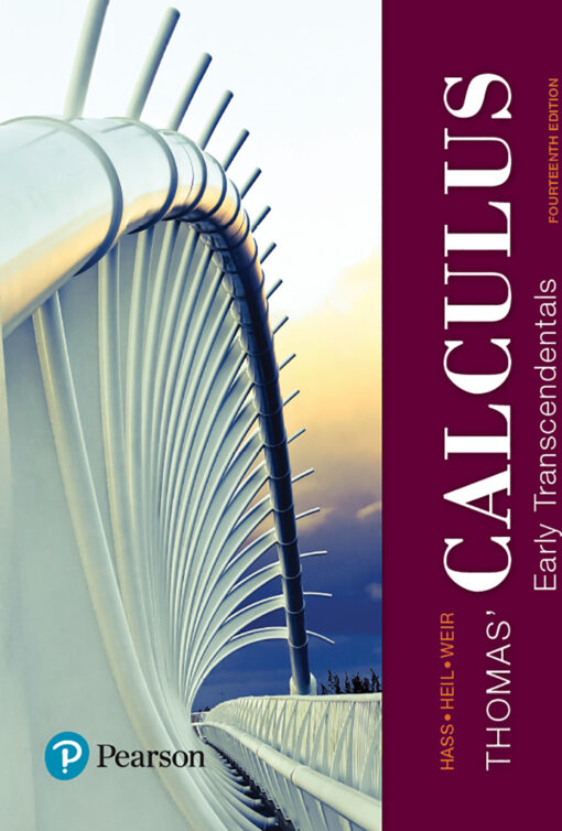 Thomas Calculus Early Transcendentals 14th Edition