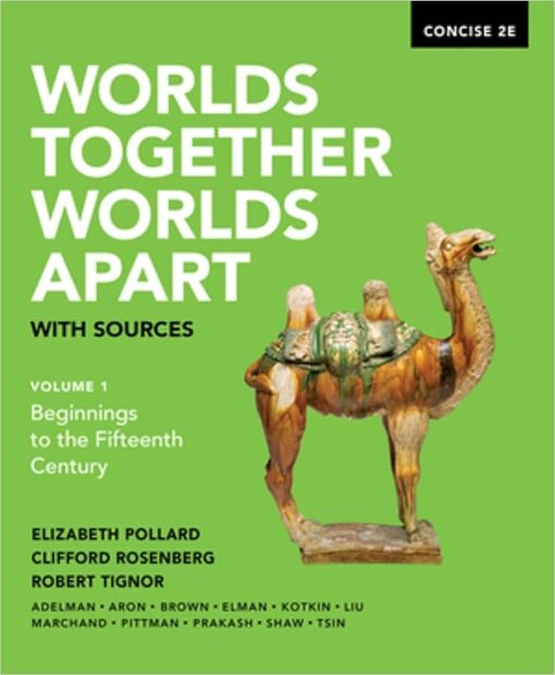 Worlds Together Worlds Apart With Sources Volume 1 Concise 2e By Elizabeth Pollard